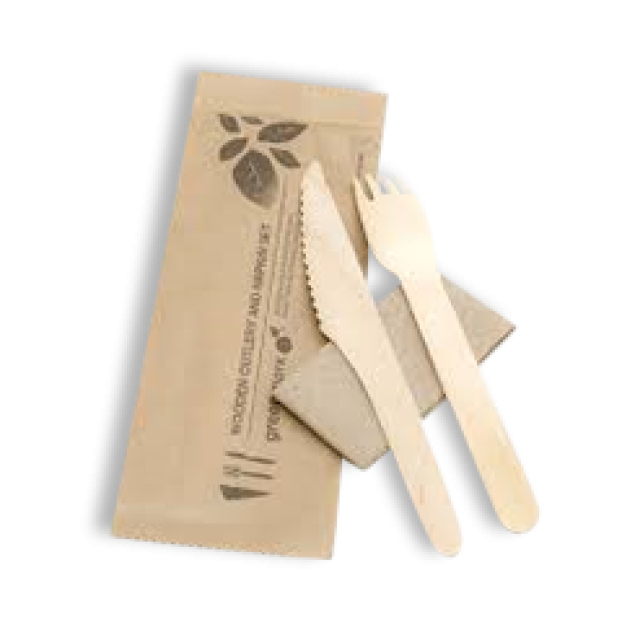 Disposable Plates, Cutlery & Napkin Sets & Bamboo Tongs