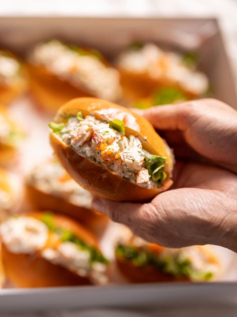 Box of 16 Mooloolaba King Prawn Rolls