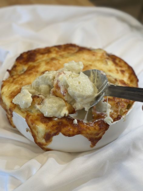 Christmas 2025 - Cauliflower and three cheese gratin
