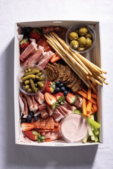 Box of Charcuterie meats 