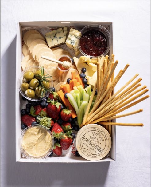Boxed International Cheese Platter