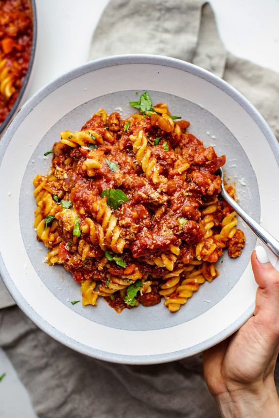 Chicken Ragu Fusilli