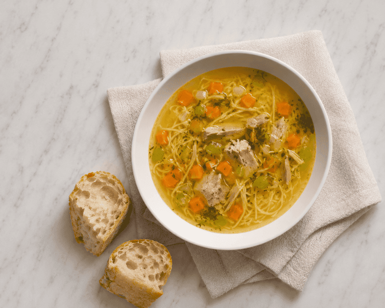 Chicken Noodle Soup (bone broth style)