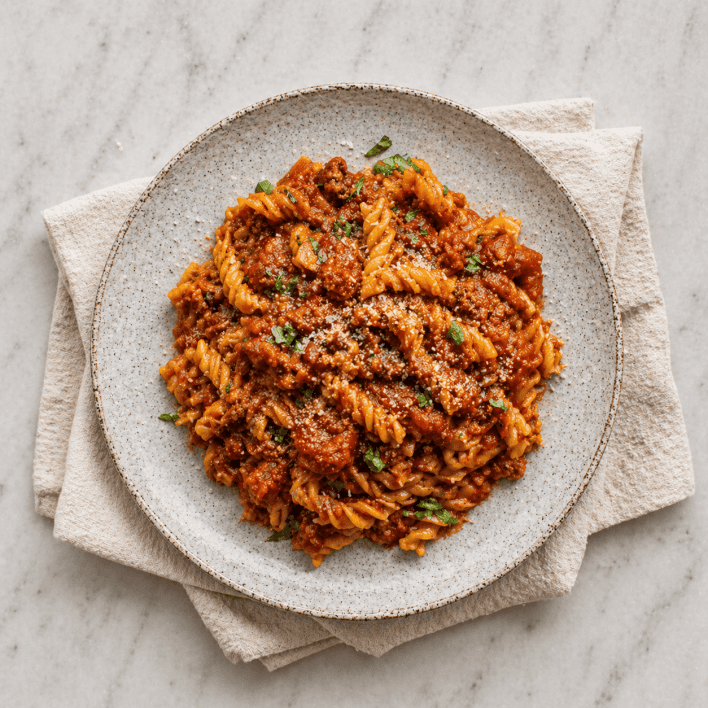 Chicken Ragu Fusilli
