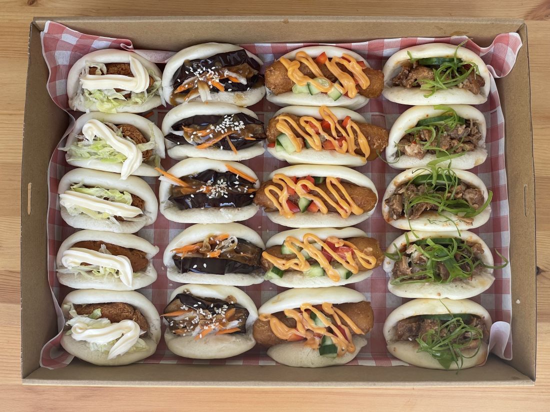Assorted Gua Bao (Steamed Bun) Platter