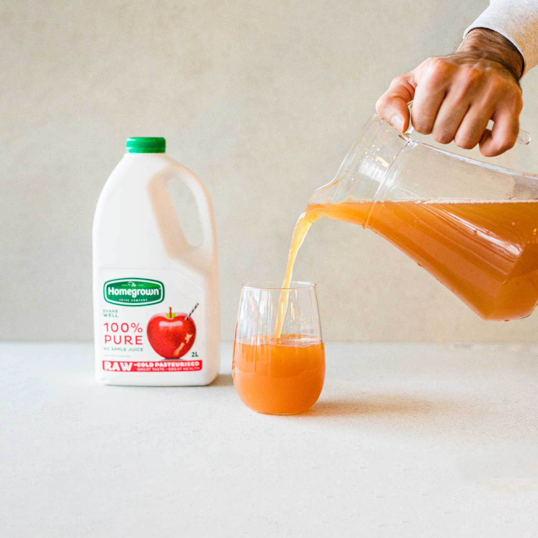 Cold Pressed Juice Jug Apple