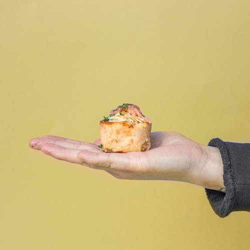 Smoked Salmon Potato Hash Cake