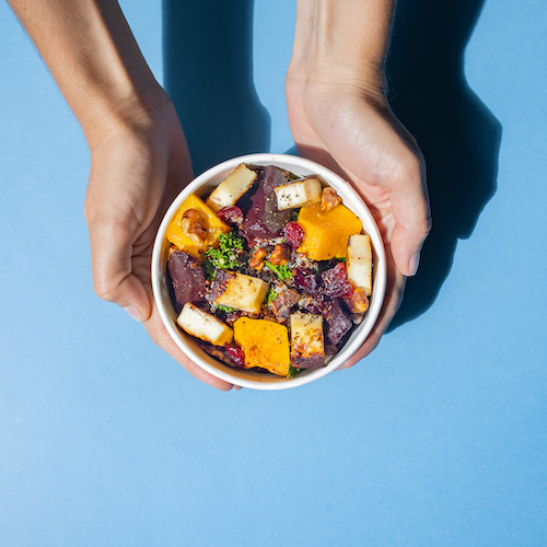 "The Energizer" Kale, Quinoa, Halloumi, Beetroot, Pumpkin, Candied