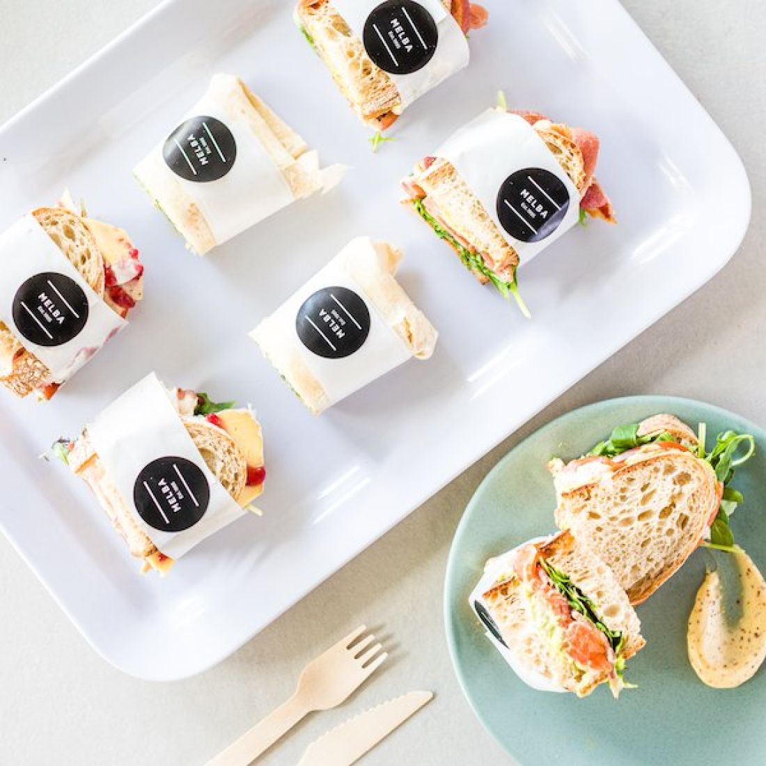 Mixed Platter Sandwiches & Wraps