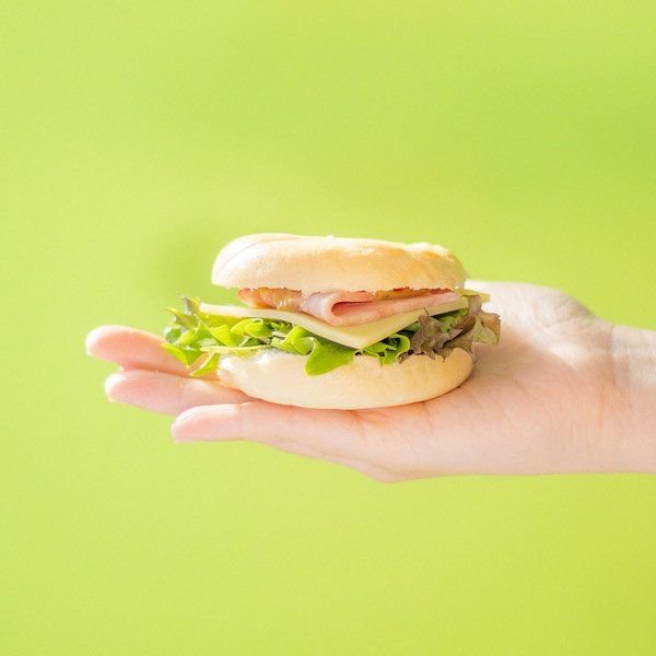 Mini Corned Beef & Honey Mustard Bagel Melba Catering