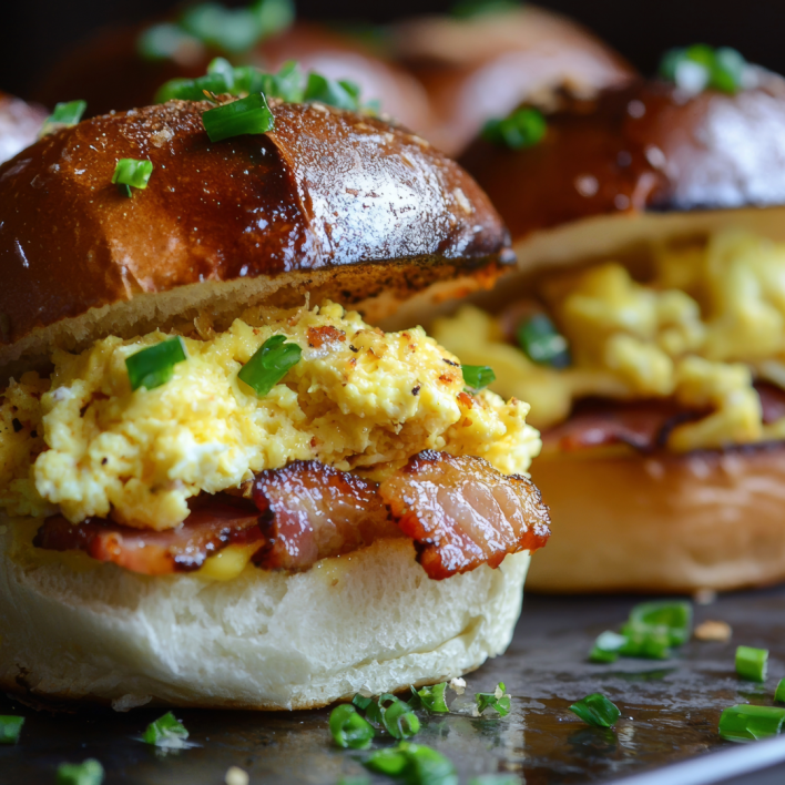 Bacon & Egg Sliders Box