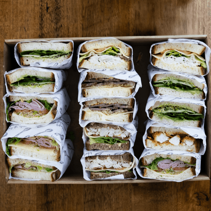 Mixed Sourdough Sandwich Box