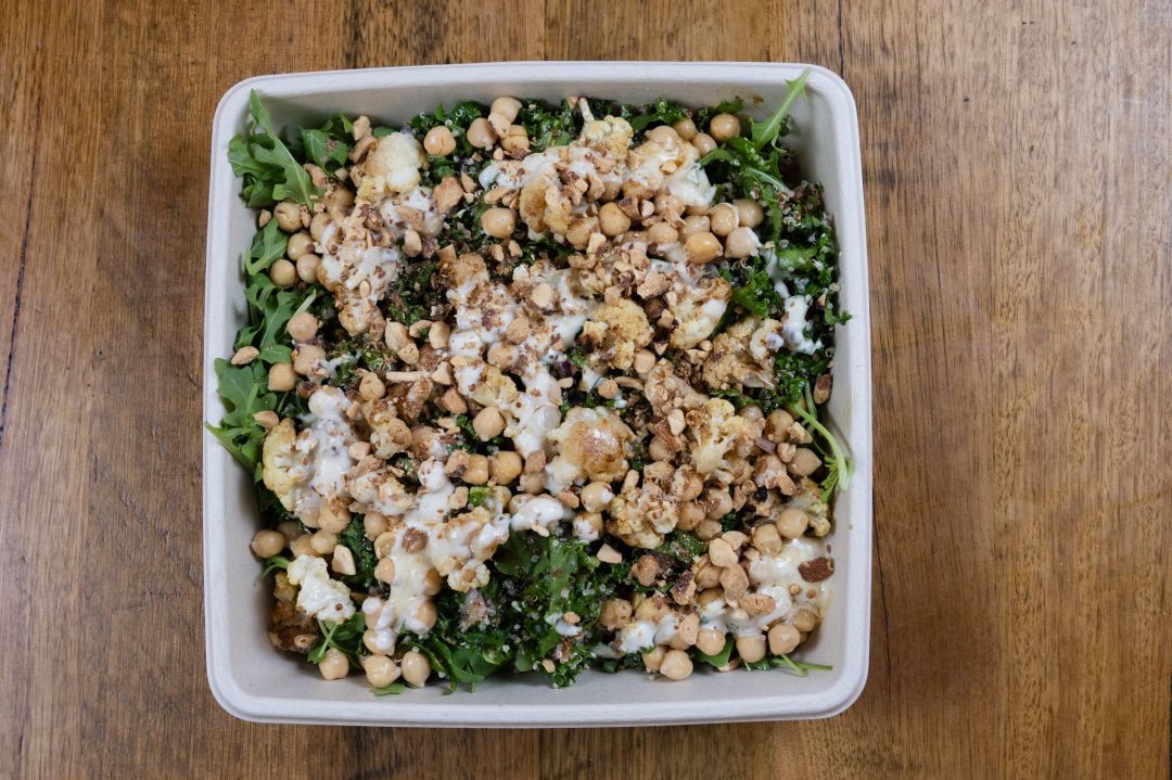 Mediterranean Cauliflower Salad