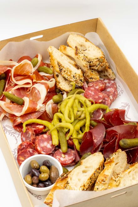 Charcuterie Box, Serves 8-10