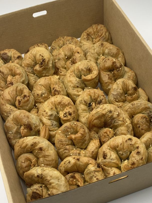 Spanakopita of Wild Weeds, Ricotta, Feta & Zaatar x 24 