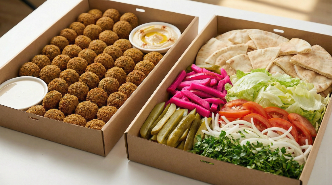 Crispy Falafel Sharing Platter