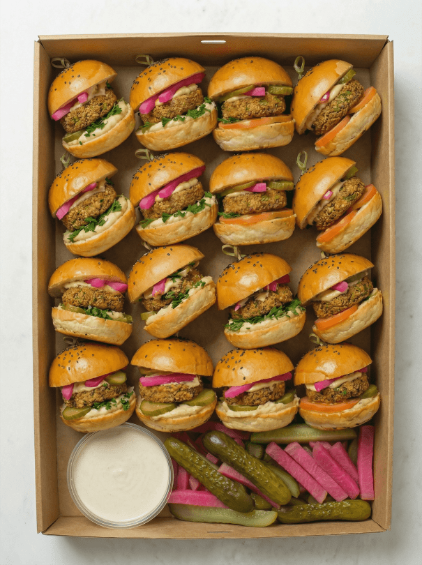 Falafel Sliders - 12 PCS