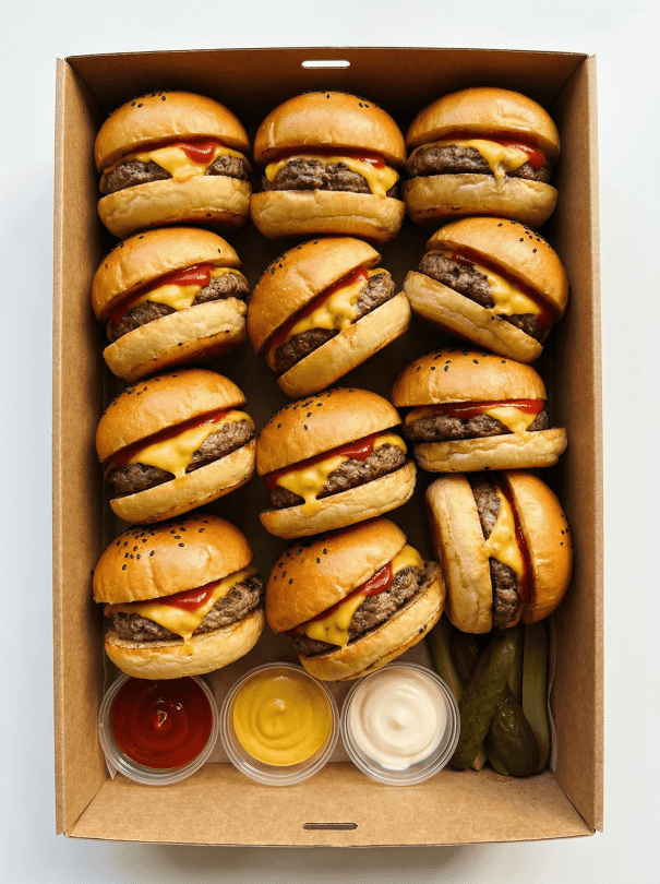 Cheeseburger Sliders - 12 PCS