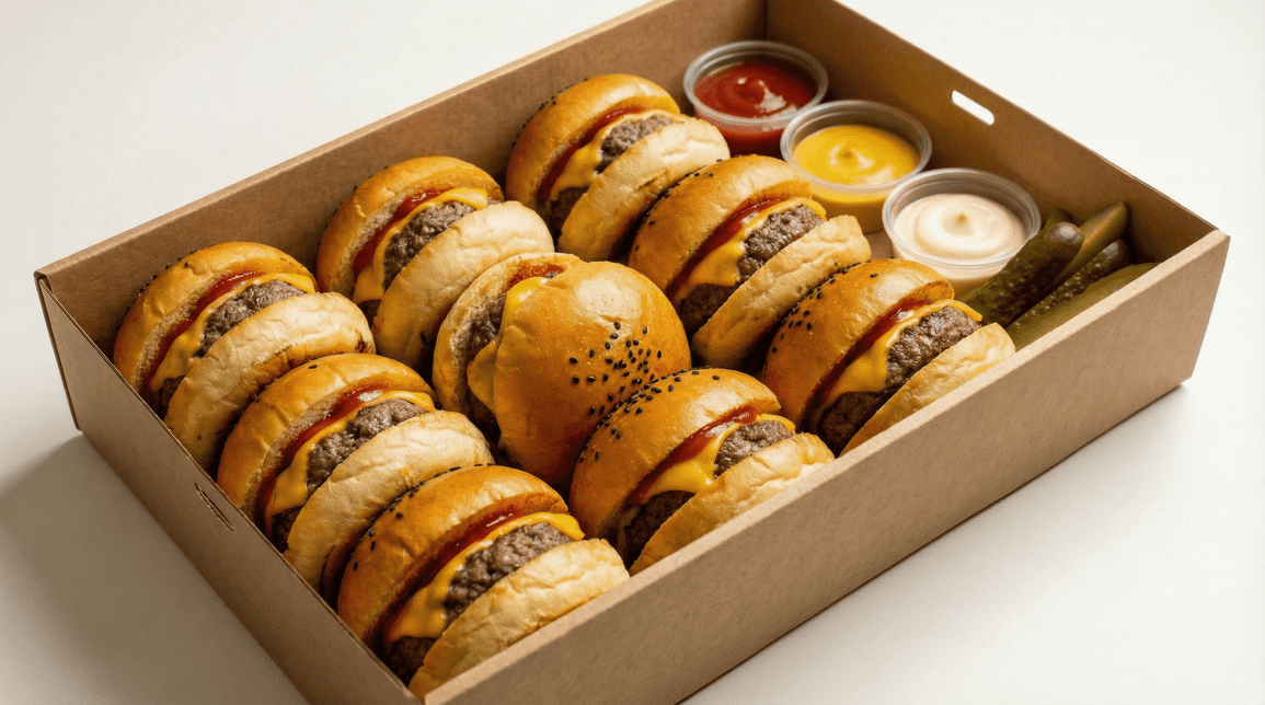 Cheeseburger Sliders - 12 PCS