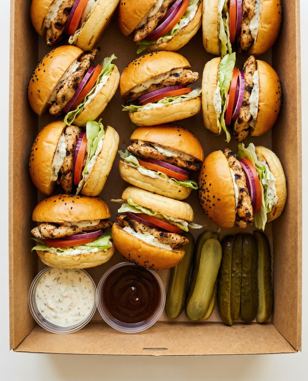 Grilled Chicken Sliders - 12 PCS