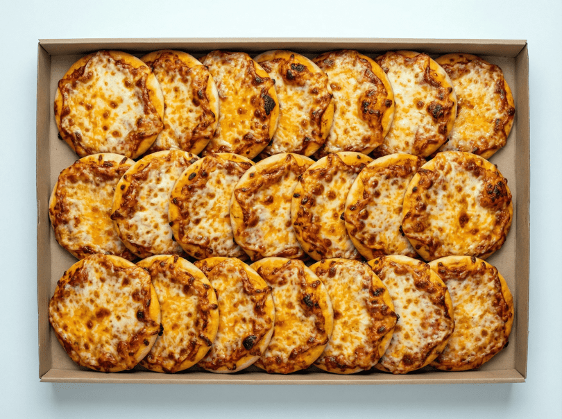 Mini Cheese Pizzas