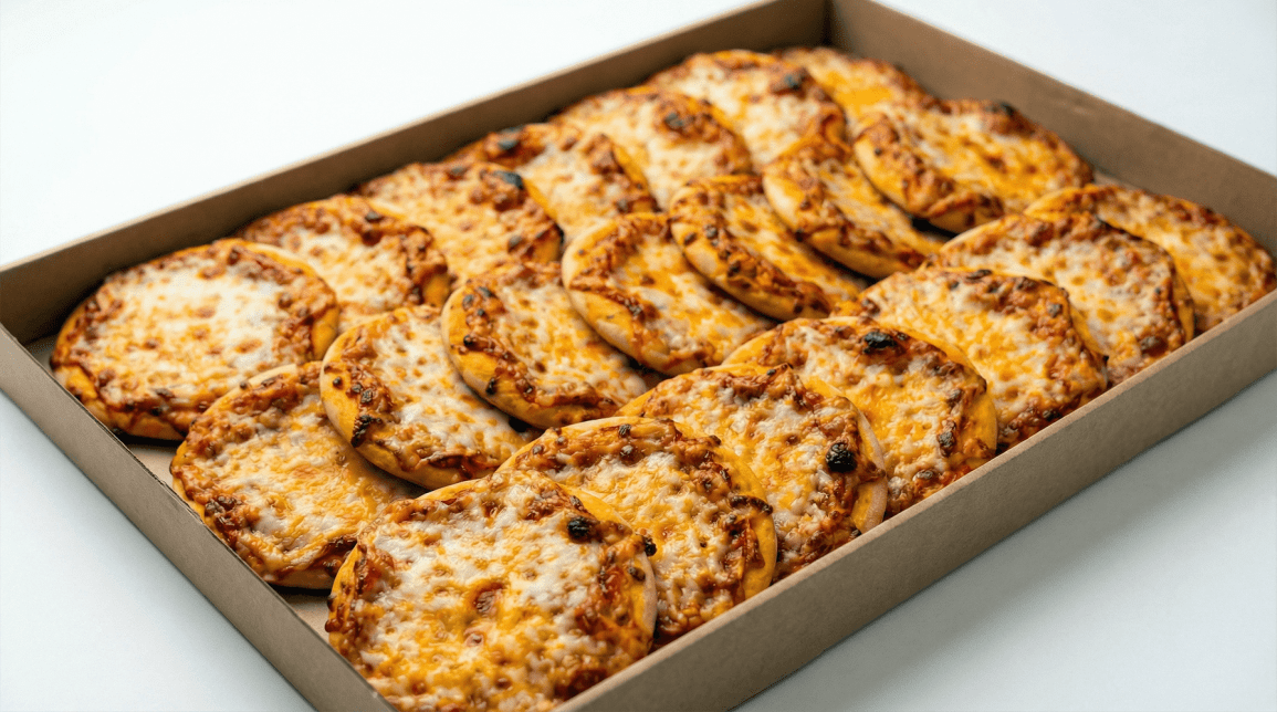 Mini Cheese Pizzas