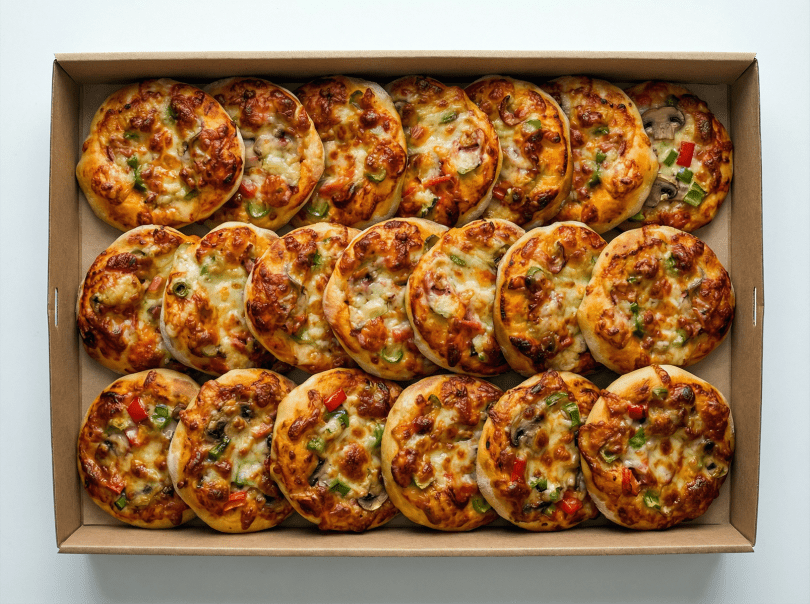 Mini Vegetarian Pizzas