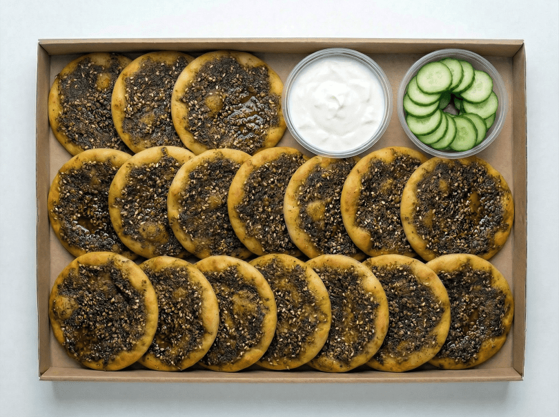 Zaatar Monoush Pizzas