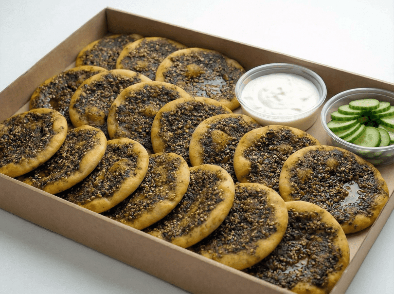 Zaatar Monoush Pizzas