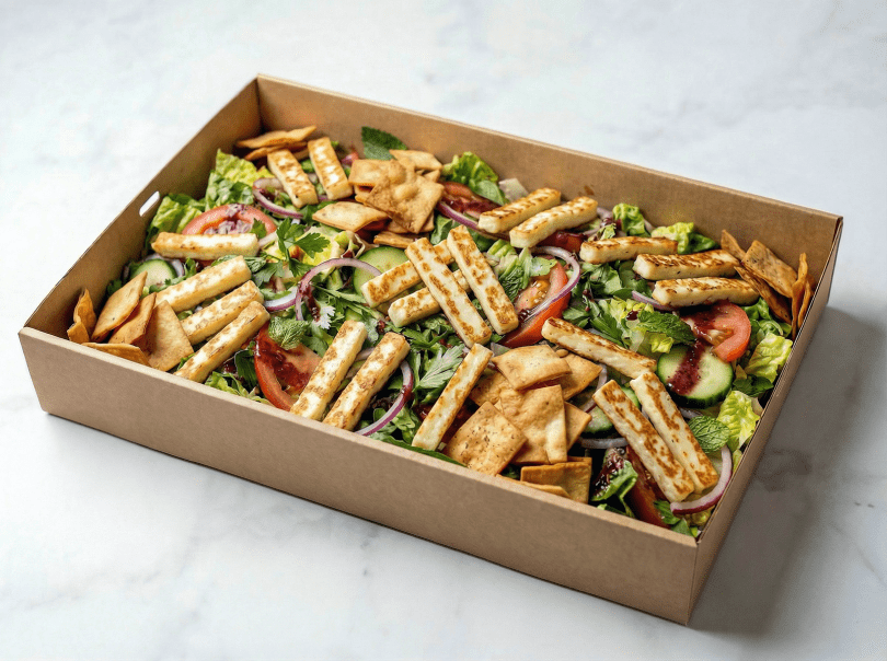 Halloumi Fattoush
