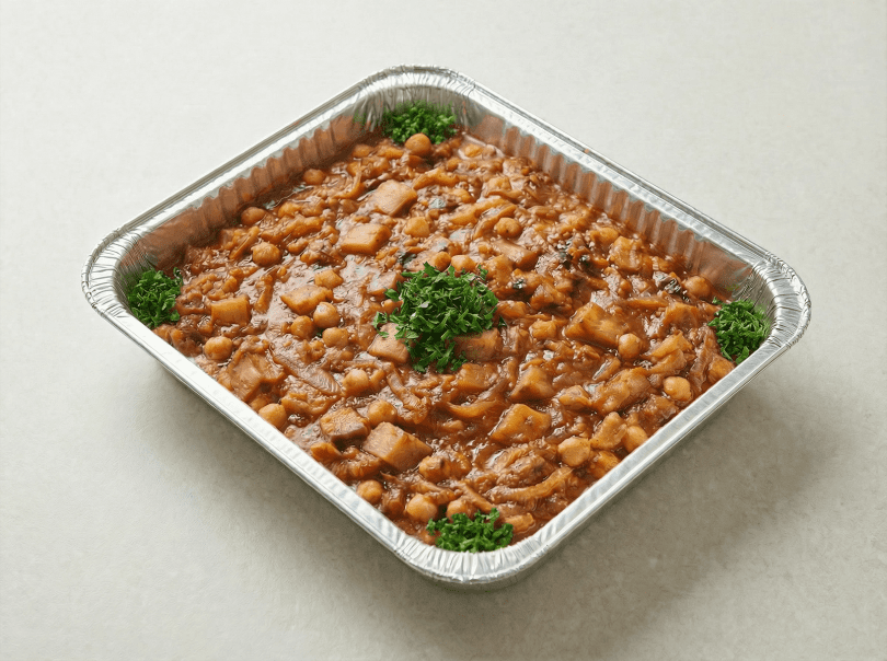 Moussaka Batenjen (Eggplant & Chickpea)