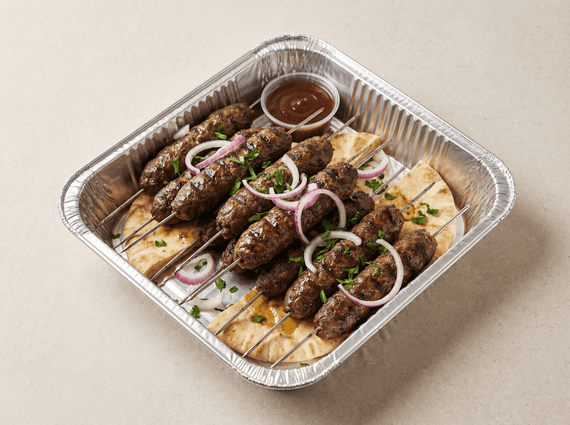 Chargrilled Kafta Skewers