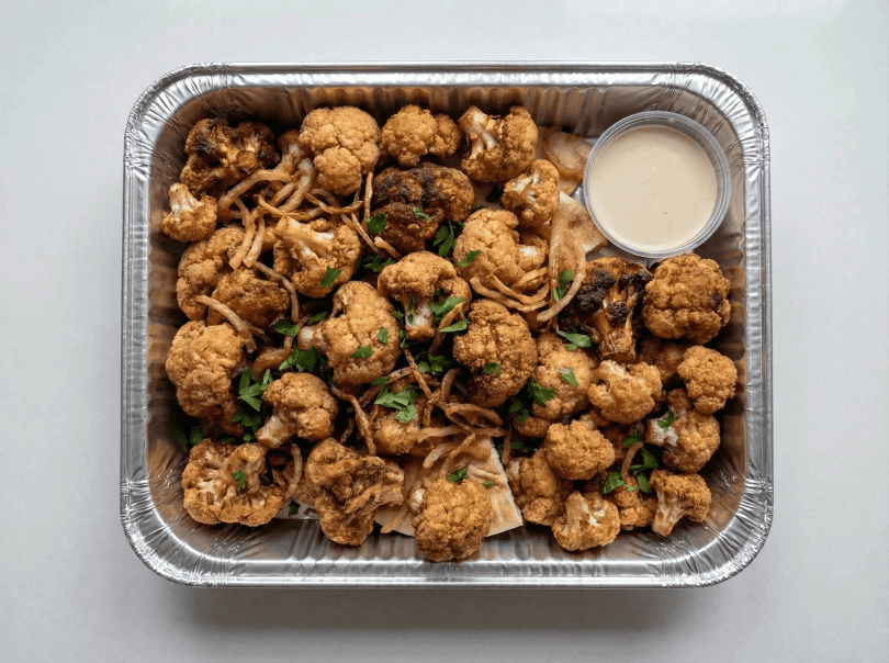Cauliflower & Grilled Onions