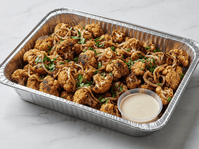 Cauliflower & Grilled Onions