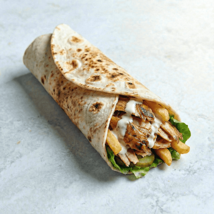 Chicken Shawarma Wraps Platter