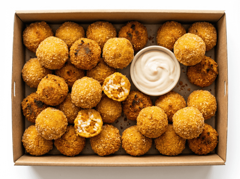 Pumpkin & Porcini Arancini (Vegan)