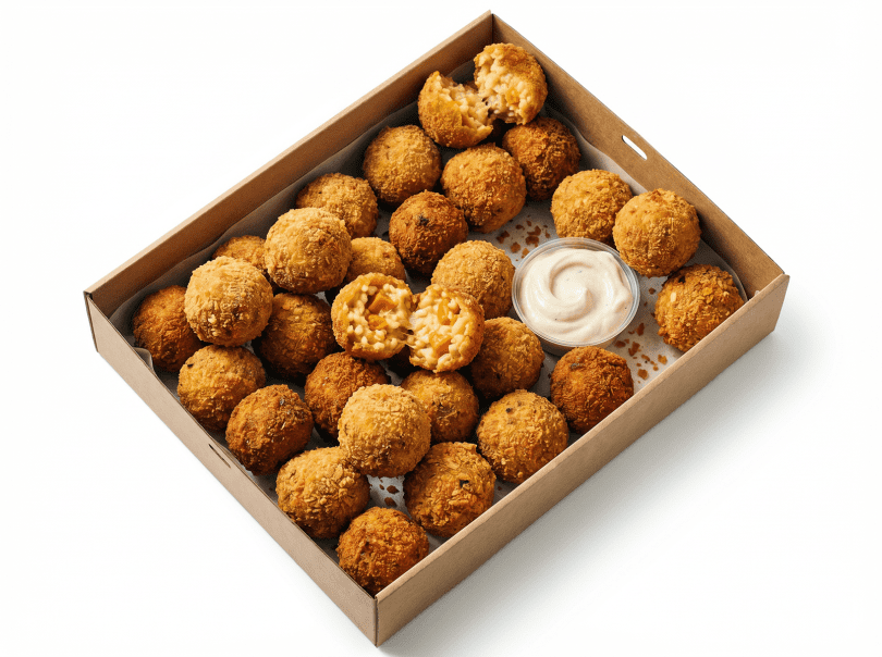 Pumpkin & Porcini Arancini (Vegan)