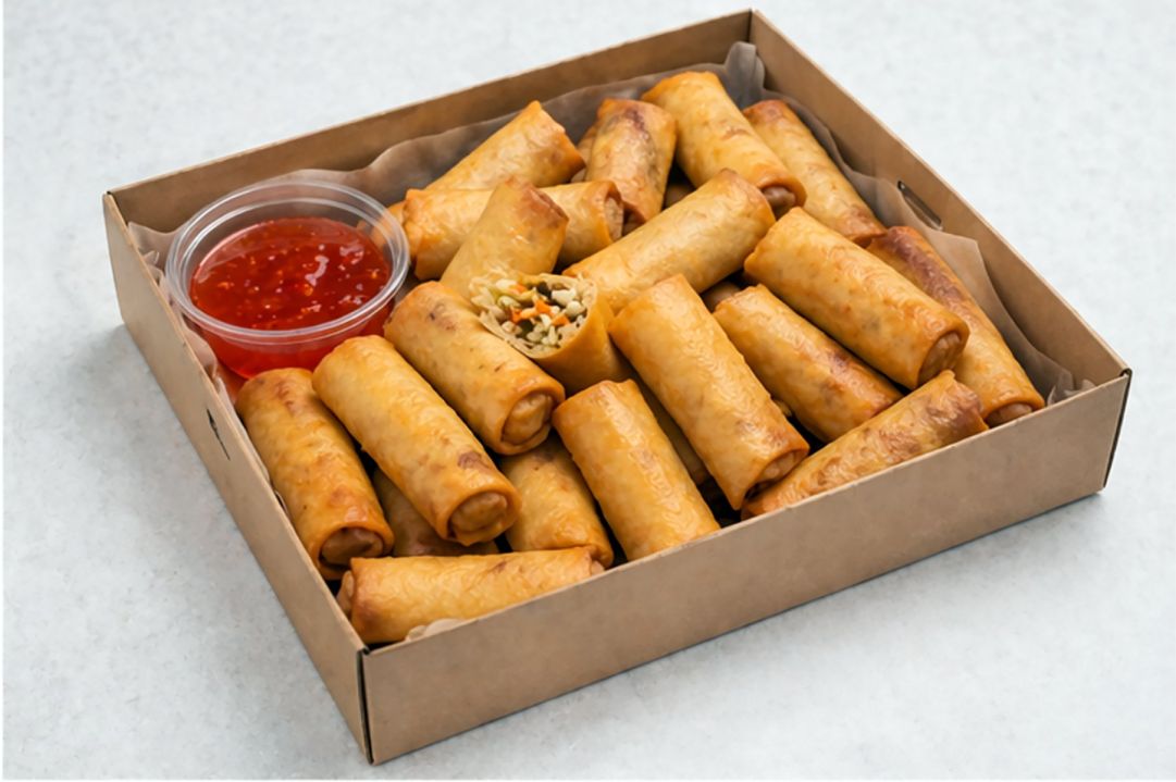 Crispy Vegan Spring Rolls (GF) - Large