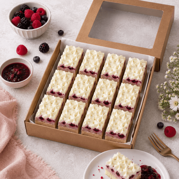 Mixed Forest Berry Cheesecake