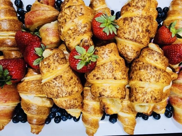 Freshly Baked Croissants