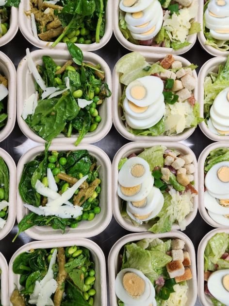 Small Salad Pots
