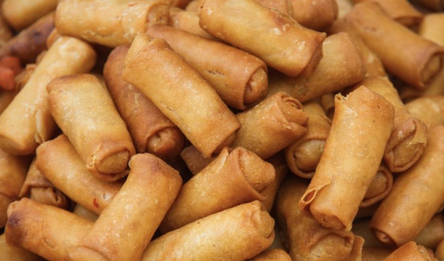 Mini Vegetarian Spring Rolls