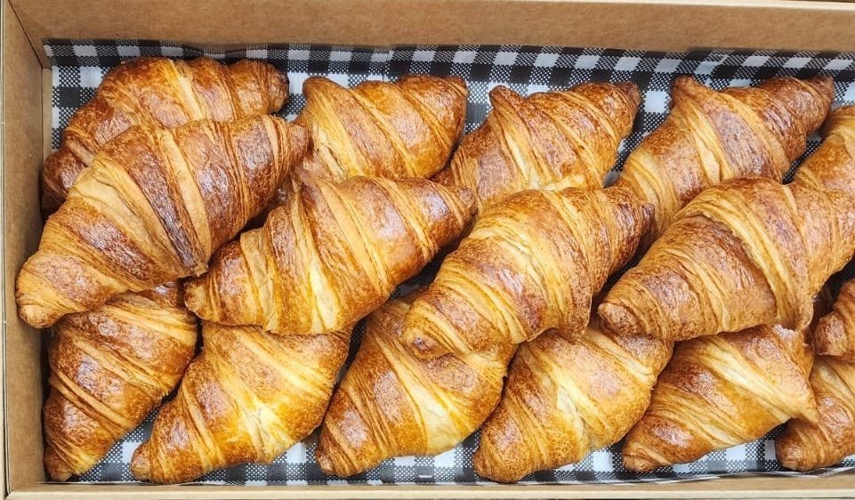 Freshly Baked Croissants Box