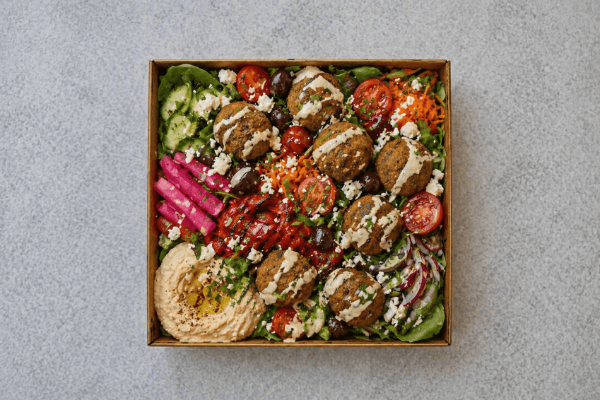 Falafel Salad Platter 