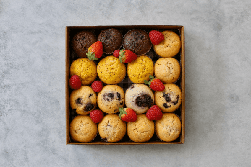 Mini Muffin Box - 24 pack