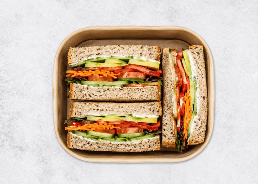 1 and 1/2 Sandwich - Vegan/Vegetarian
