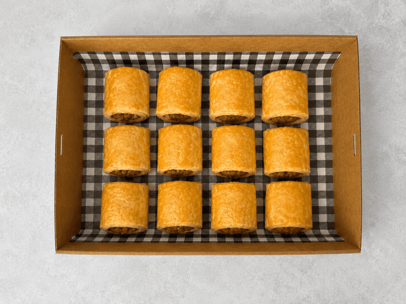 Mini Gluten Free Sausage Rolls Box (gf/nf/df)