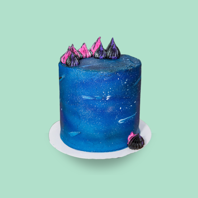 Galaxy cake