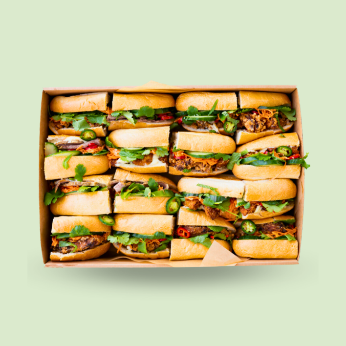 Banh Mi (Vietnamese Roll) Platter