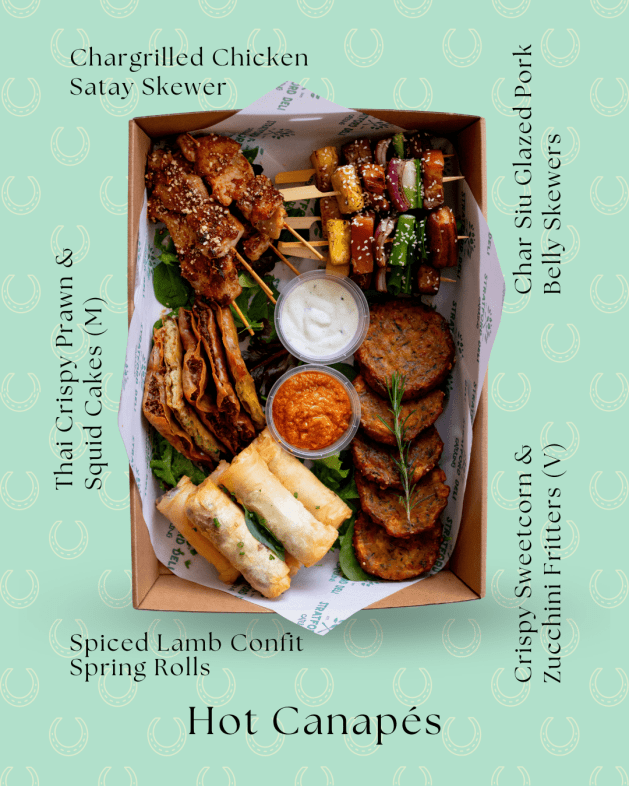 Melbourne Cup Hot Canapés Platter